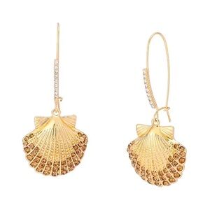 Betsey Johnson
Mermaid Jewels Seashell Dangle Earrings